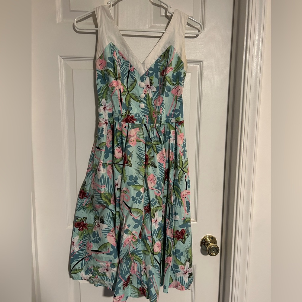Hell Bunny Vixen Hawaiian dress